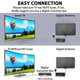 MAYTO Indoor And Outdoor Carbon Fiber HDTV DTMB ATSC ISDB-T DVB-T Ground Wave TV Antenna