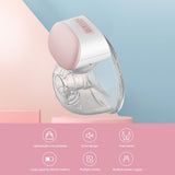 Wearable Electric Single Breast Pump - Hands Free, 8oz/240ml Cup, Ultra-Silent Technology for Breastfeeding Milk Collector