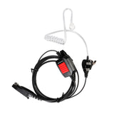 Retevis EA110M Waterproof Airguide Earphones - IP66 with 6 Contact Points, Suitable for GP328plus, HD1, RT82