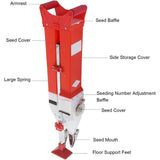 Fertilizer Precise Seeding Fertilize Accurately Portable Garden Push Seeder Depth Adjustable Operation Corn Planter