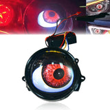 DIY LED Headlight Dynamic Devil Car Headlights with Remote Control Demon Eye Front Lamp for Auto Motorcycle Vehicle SUV
