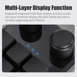 USB ro Custom Mini 12 Keys 2 Knob Programming DIY nical Keyboard Gaming Drawing Switch Portable Hot-swap Keypad