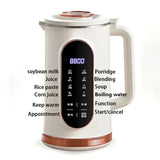 220V 1.5L Soybean Milk Electric Juicer Blender Mixer Wall Breaking 10-leaf Blade Intelligence Breakfast hine