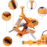 Hydraulic 12V 3ton Lifter Stand Auto Tire Wheel Lifting Disassembly Repair Tools Kit Electric Car Jack