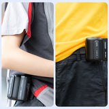 Portable Powerful Small Personal Waist Clip Speed Adjustabl Outdoor for Work Coog Antiheatstroke Fan