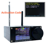 4.17 Air ATS25 Max Decoder Full Band Radio FM RDS AM LW MW SW SSB DSP Receiver Support 2.4inch Touch Screen