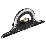 300Mm Functional Woodworking Angle Ruler Multi-Purpose Angle Combination Ruler 180 Degree Combination Angle Ruler