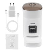 Fixed Time Amount Of Food 4L Pet Dispenser Travel Supply Automatic Dispenser For Cat And Dog New Pet Feeder Smart Slow Feeder