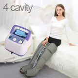 6 Cavity Electric Air Compression Massager Leg Wraps Stovepipe Foot Ankles Calf Massage hine Relax and lose weight 220V