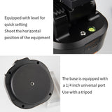 YT2000 Motorized Pan Tilt Electric Ball Object Tracking Tripod Head Payload 4.4ibs Remote Control Clip 1/4in for Video