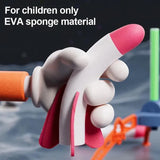 New Foot-stepping Small Outdoor Luminous Ejection Flying Flash Launch Rocket Children's Interactive Toys