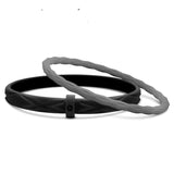 Silicone couple waterproof sports bracelet bracelet set