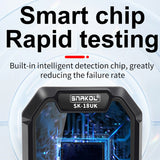 Intelligent Socket Handheld Voltage Tester RCD Leakage Detection Tool LCD Display with Voice Broadcast Automatic Function