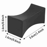 20PCS Chopsticks Rest Little Chopsticks Stands Spoon Fork Holder Set Chopsticks Utensil Cutlery Stand Black