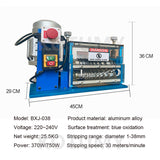 220V Electric hine Multi-function Stripper for 1-38mm Stripping Scrap Wire Cable Copper Recycle