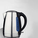 Electric Kettle 1.7L Tea Coffee Stainless Steel 2200W Portable Travel Water Boiler Pot For Hotel Family Trip Dropshipping