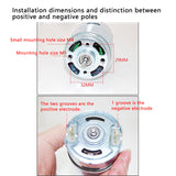 12V DC 895 Speed Garden Set High Branch Pruning Diy Small Motor