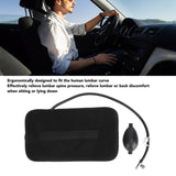 Cushion Thickened Portable Comfortable Iatable Waist Pillow Ergonomic Design Office Chair for Airplane