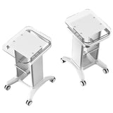 Beauty Instrument Desktop Rolling Trolley - Multifunctional Dental Acrylic Small Bubble Medical Cart