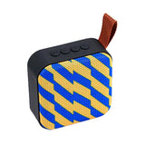 T5 Bluetooth Speaker Wireless Fabric Art Braid USB Portable Bass Denoising Loudspeaker for Outdoor