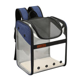 PVC Breathable Large Capacity Cat Carrying Space Capsule Cat Bag Portable Pet Dog Backpack Fold