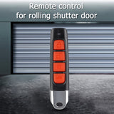 433MHz Controller Plastic 4 Keys Remote Control Multifunctional Copy Duplicator for Garage Gate