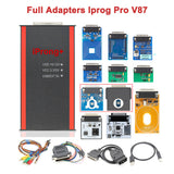 IPROG Pro V86 - ECU Programmer Key Tool with Adapters. Supports IMMO Replace. Alternative to Carprog/Tango/Digiprog.