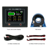 10-100V 50A 100A 200A 300A 400A Bidirectional Current Detection Coulomb Meter 3.5-inch Touch Screen Battery Level Indicator