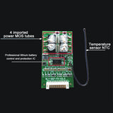 BMS 10S 36V 30A Lithium Charge PCB 18650 Battery Balanced Protection Board Li-ion Cell Bafor Electric Car