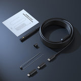 1920*1440 Endoscope with 6+1 LED Light 2 IP67 Waterproof Inspection Camera TYPE-C to Micro Snake Cable