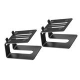 Desktop Pair Tabletop Speaker with Vibration Absorption Pads - 7.1"x5.1", Multipurpose Studio Monitor Stands