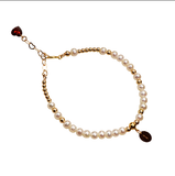 Natural freshwater pearl bracelet