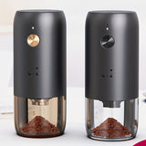 1pc, Electric Grinder, Hand Punch Italian Mill Coffee Machine Rechargeable Coffee Grinder Electric Bean Grinder Portable Home Simple