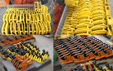 10.5T Lift Equipment Tool Part lifting steel metal plates,pipes tube grab Easy Twist Screw Cam Clamp