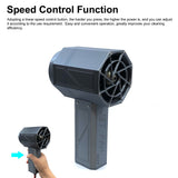 70mm Brushless Motor Jet Fan High Power Dust Blower Handheld Ducted Turbofan Keyboard Cleaning Tool with XT60 Battery Interface