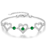 Twelve Birthday Crystal Bracelet Fashion Personality Hand Jewelry