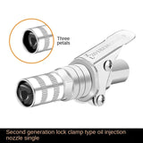 Locking Clamp Type High Pressure Manual Butter Accessories New Style Grease Gun Nozzle