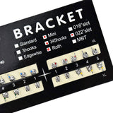 200Pcs Teeth Model Mini Brackets Roth 022 Slot Bondable With Hook On 345