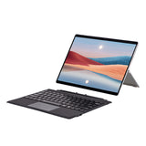 Tablet Bluetooth-compatible 5.1 7 Colors LED Backlit Trackpad Keyboard Rechargeable for Surface Pro 3/4/5/6/7