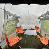 Outdoor Rear Extension Waterproof Trailer Camping Shelter Canopy Car Trunk Tent For CUVs, SUVs, Mini