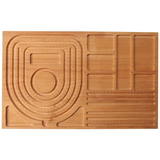 Plate, Design Bead Plate Tray DIY Craft Tool, Used To Make Bracelets, Necklaces and Other Jewelry 18X11In(A)