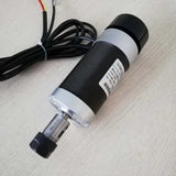Brushless 500W High Speed 0.5KW Air-cool Spindle Motor DC 48V 12000RPM ER11 ER16 Collet 57MM Clamp Governor DIY CNC Kit