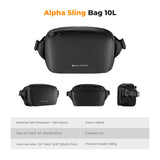 Sg Shockproof Photography Messenger Bag Crossbody Camera Shoulder Bag+Tripod Holder Removable Divider