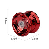 4 Color Professional Aluminum Yoyo Beginners Metal Yo-Yos For Kids And Adults With Yo Accessories Toy Gift