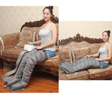 Compression With 8 Chambers Leg Arm Waist Vibration Massager Wraps Pneumatic Air Wave Pressure hine