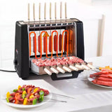 Automatic Rotary Kebab hine Household Oven Barbecue Rack less Indoor Grill Electric