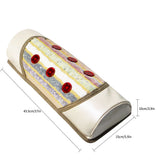 Natural Crystal Heating Massage Pillow Far Infrared Pad Photon Magnetic Therapy Headrest Energy Recovery Relieve Neck Pain