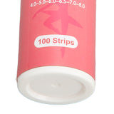 100pcs Infection Alkaity Balance Vaginal Test Strips Intimate Health Women for Daily Care