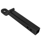 Extender Ball Mount 430mm Long Black Powder Coating Trailer Hitch Ball Mount Heavy Duty 6000 Lbs Easy To Use for 2in Receiver