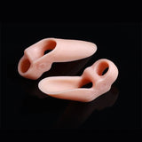 1 Pair Thumb Improver Hallux Valgus Double Ring Toe Separator Big Foot Bone Protection To Relieve Pain Portable Home